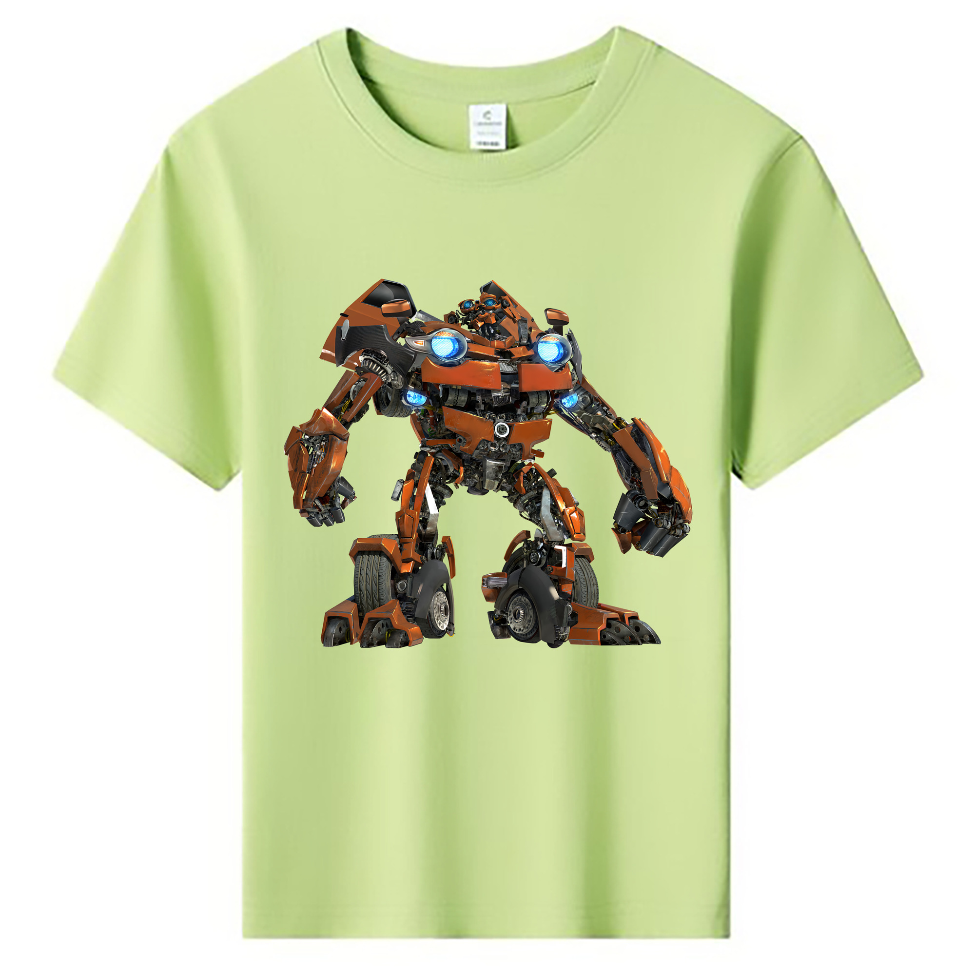 （画像用） Transformers トランスフォーマー 綿100％キッズTシャツ（フロントプリント）